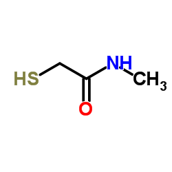 N-Methyl-2-sulfanylacetamide Structure