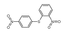 4-nitrophenyl 2-nitrophenyl sulfide Structure