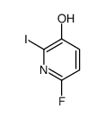 6-氟-3-羟基-2-碘吡啶结构式