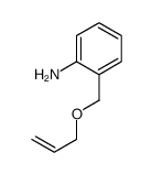 2-(烯丙氧基甲基)苯胺结构式