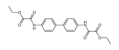 N,N'-4,4'-biphenylenebis(oxamic acid ethyl ester) Structure
