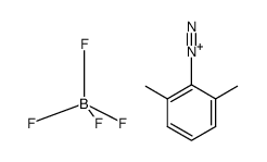 2,6-dimethylbenzenediazonium tetrafluoroborate Structure