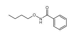 N-benzoyl-O-butylhydroxylamine结构式