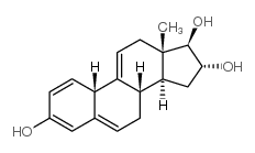 9,11-二脱氢雌三醇结构式