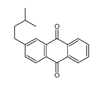 2-(3-methylbutyl)anthraquinone结构式