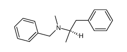 benzyl(methyl)[(2R)-1-phenylpropan-2-yl]amine Structure