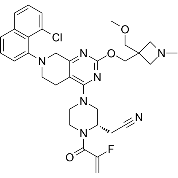 KRAS G12C inhibitor 20 structure