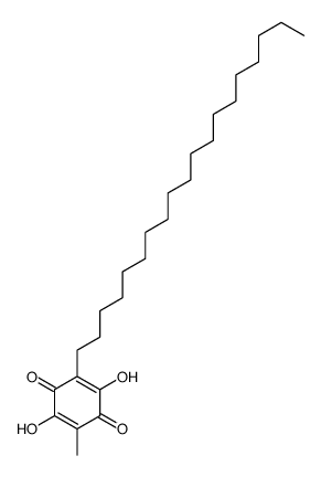 2,5-dihydroxy-3-methyl-6-nonadecylcyclohexa-2,5-diene-1,4-dione Structure
