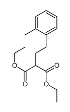 Diethyl [2-(2-methylphenyl)ethyl]malonate Structure