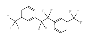 1,2-双[3-(三氟甲基)苯基]-1,1,2,2-四氟乙烷结构式