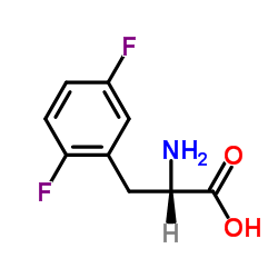 2,5-二氟-L-苯丙氨酸结构式