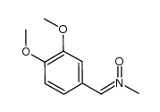 (Z)-C-(3,4-dimethoxyphenyl)-N-methyl-nitrone Structure
