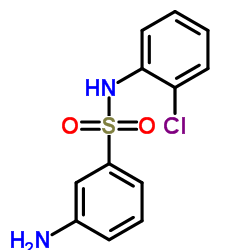 3-AMINO-N-(2-CHLORO-PHENYL)-BENZENESULFONAMIDE structure