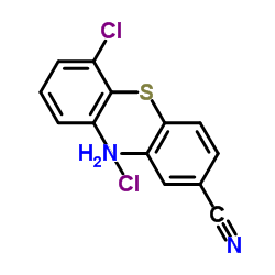 3-AMINO-4-[(2,6-DICHLOROPHENYL)SULFANYL]BENZENECARBONITRILE结构式