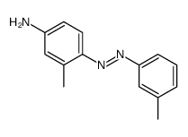 对氨基-2’,3-偶氮甲苯结构式