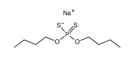 di-n-butyldithiophosphoric acid sodium salt结构式
