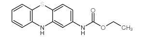ethyl phenothiazine-2-carbamate Structure