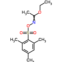 O-(2,4,6-三甲基苯磺酰基)乙酰羟肟酸乙酯结构式