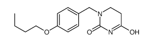 1-[(4-butoxyphenyl)methyl]-1,3-diazinane-2,4-dione Structure