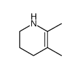 5,6-dimethyl-1,2,3,4-tetrahydro-pyridine Structure