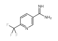 6-三氟甲基吡啶-3-甲脒结构式