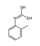 (2-methylphenyl)carbamodithioic acid Structure
