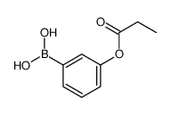 (3-propanoyloxyphenyl)boronic acid Structure