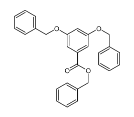 benzyl 3,5-bis(phenylmethoxy)benzoate结构式