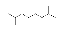 Octane, 2,3,6,7-tetramethyl- Structure