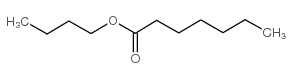 butyl heptanoate Structure