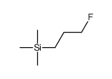 3-fluoropropyl(trimethyl)silane Structure