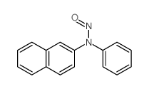 N-naphthalen-2-yl-N-phenyl-nitrous amide Structure