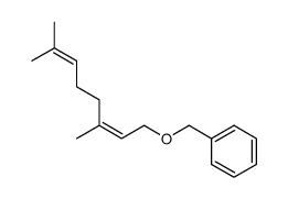 (2Z)-1-(benzyloxy)-3,7-dimethylocta-2,6-diene Structure