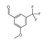 3-Methoxy-5-(trifluoromethyl)benzaldehyde structure