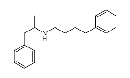 4-phenyl-N-(1-phenylpropan-2-yl)butan-1-amine结构式