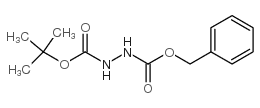 1-Benzyl 2-(tert-butyl) 1,2-hydrazinedicarboxylate Structure