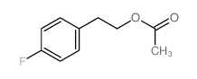 2-(4-fluorophenyl)ethyl acetate Structure