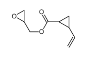 oxiran-2-ylmethyl 2-ethenylcyclopropane-1-carboxylate Structure