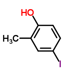 4-Iodo-2-methylphenol Structure
