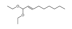 (E)-2-Nonenal diethyl acetal structure