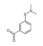 N-methyl-N-(3-nitrophenyl)sulfanylmethanamine结构式