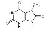 7-甲基尿酸结构式