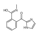 2-(1H-imidazole-2-carbonyl)-N-methylbenzamide结构式