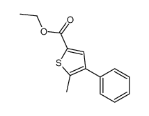 ethyl 5-methyl-4-phenylthiophene-2-carboxylate Structure