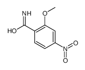 2-甲氧基-4-硝基苯甲酰胺结构式