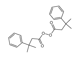 β-phenylisovaleryl peroxide Structure