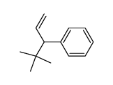 3-phenyl-4,4-dimethylpent-1-ene结构式