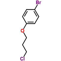 1-Bromo-4-(3-chloropropoxy)benzene Structure