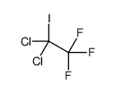 1,1-dichloro-2,2,2-trifluoro-1-iodoethane结构式