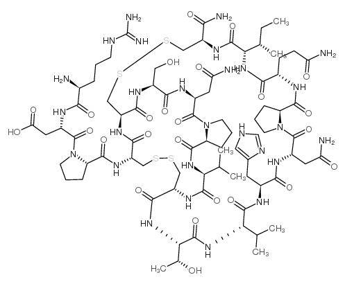 α-Conotoxin PIA结构式